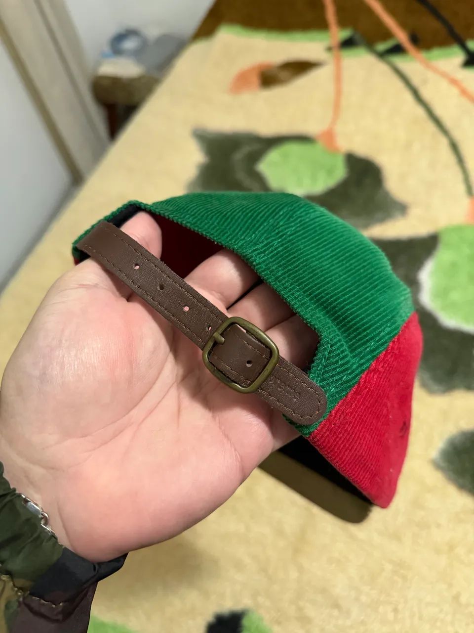 Boné Supreme Corduroy Camp Multicolor