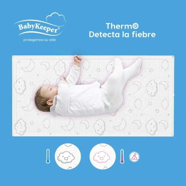 Colchão de cuna Babykeeper Probióticos Branco - Foto 4