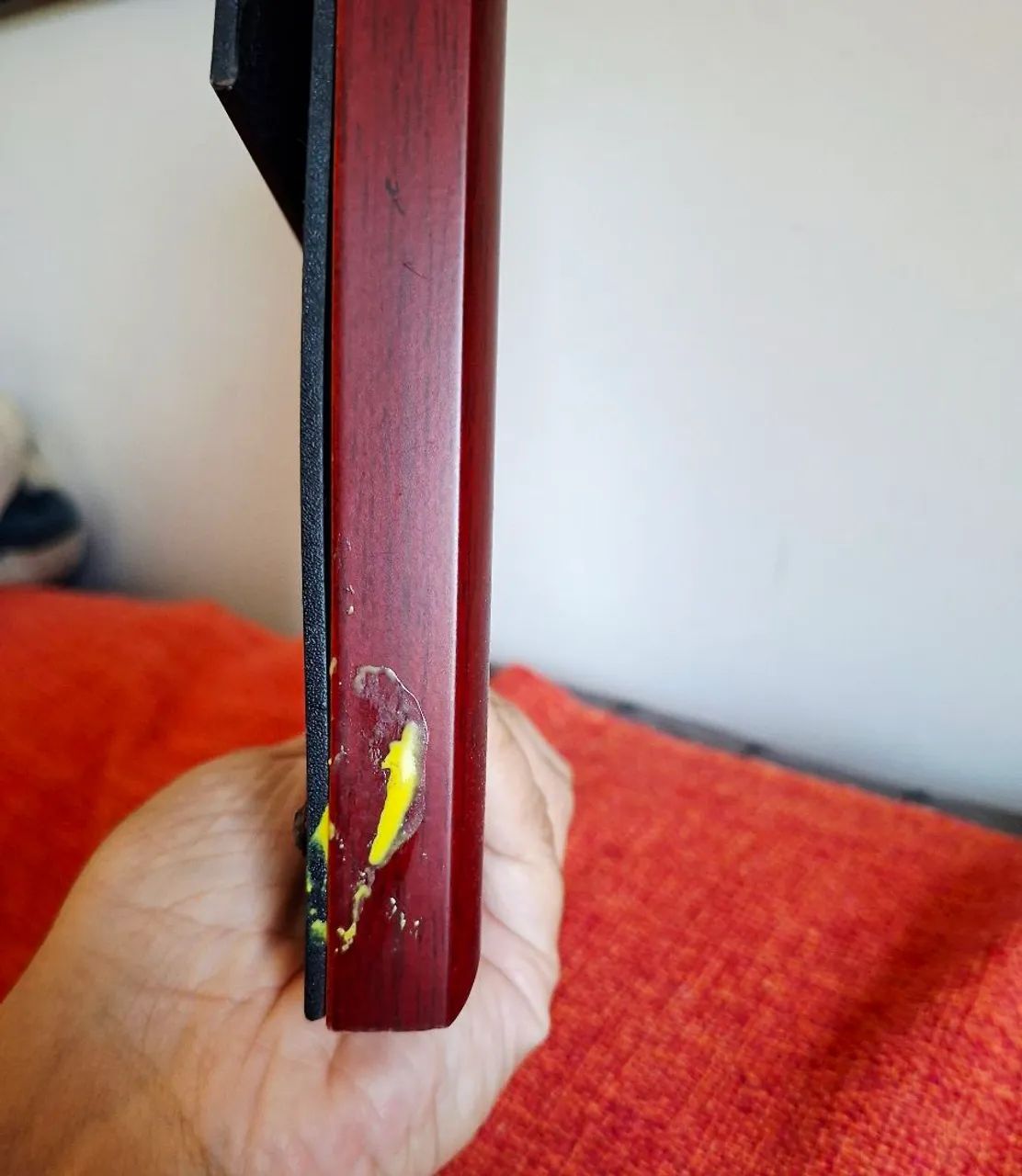 Quadro bordado a mão com flor kapok - Foto 3