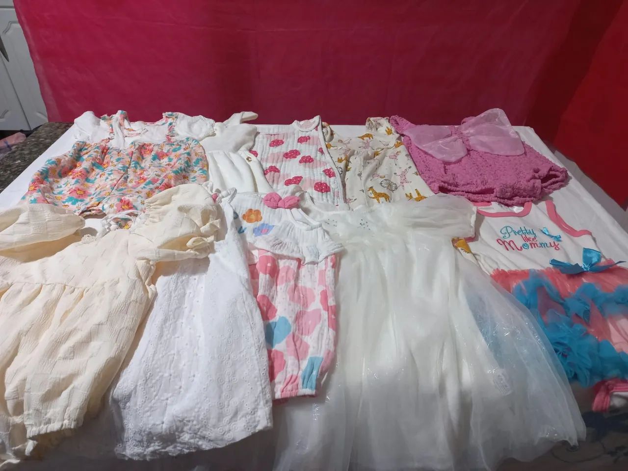 Roupa de bebê número 1 e 2 ...10 peça 
