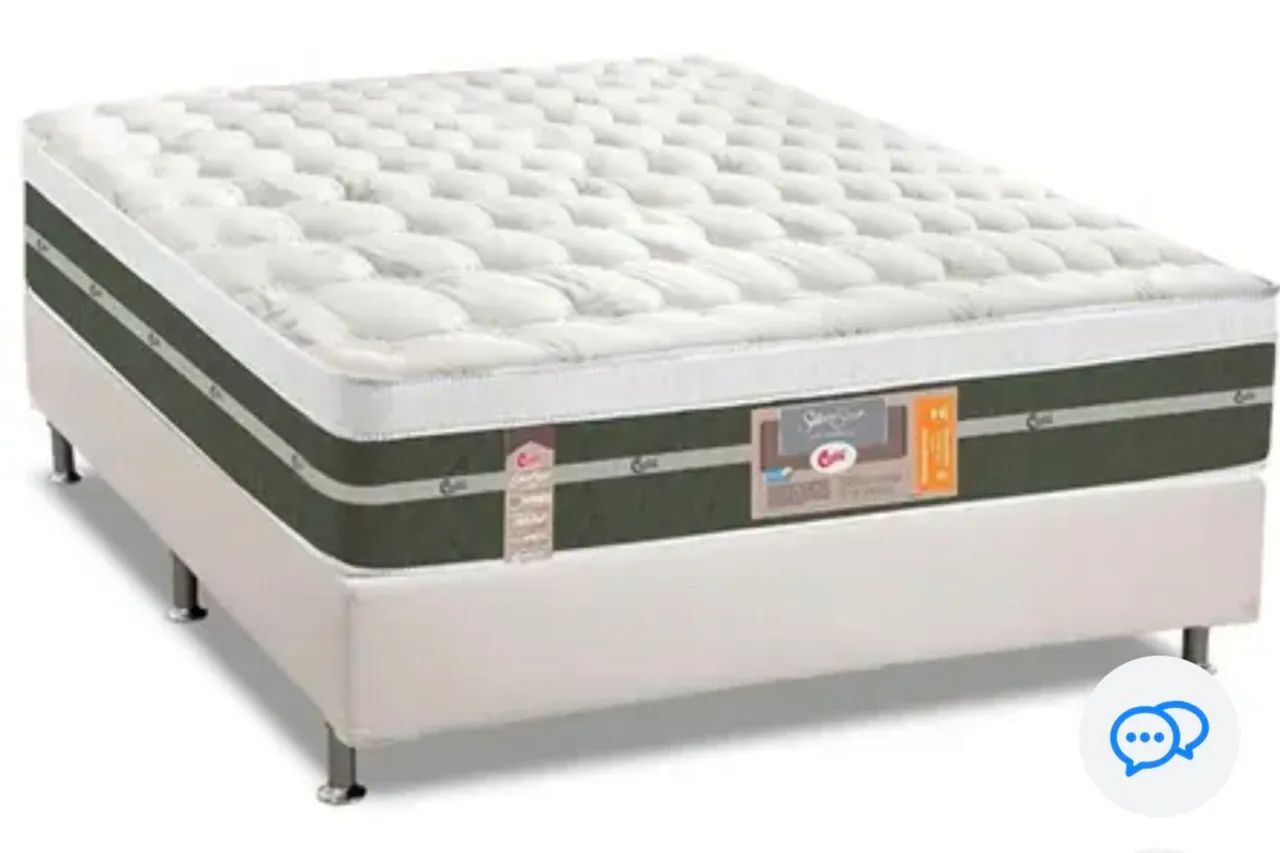 CAMA COM COLCHÃO BOX CASTOR - Foto 4