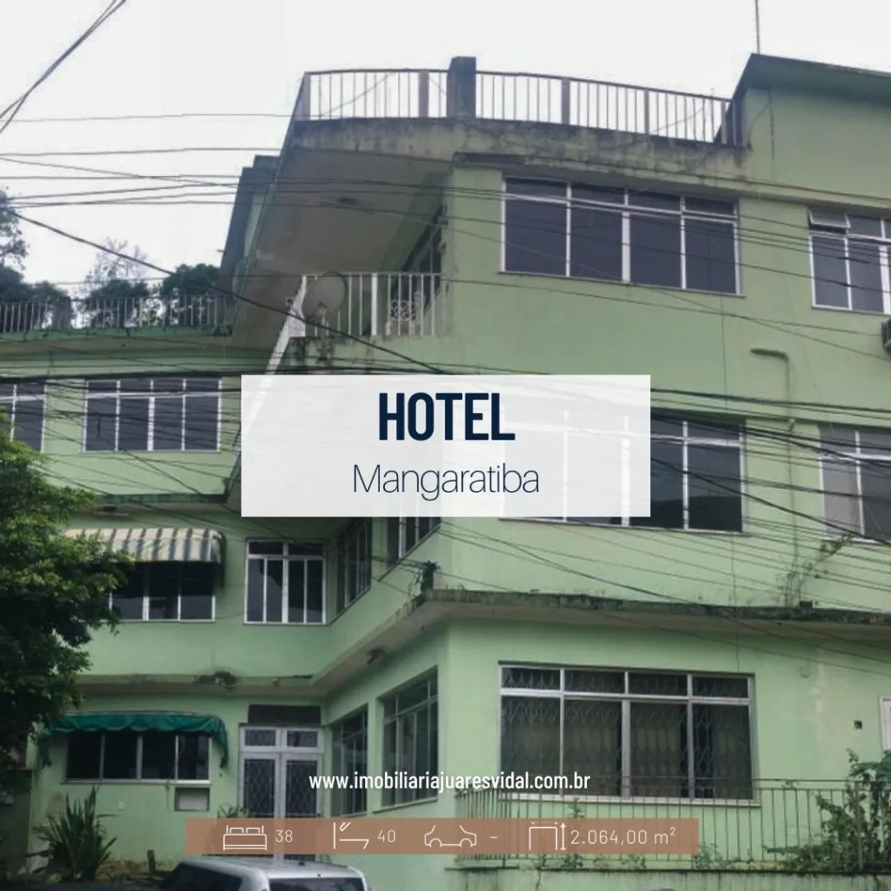 HOTEL NO CENTRO DE MANGARATIBA