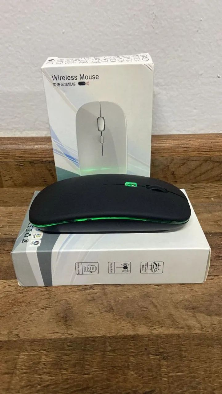 Mouse sem fio disponível 