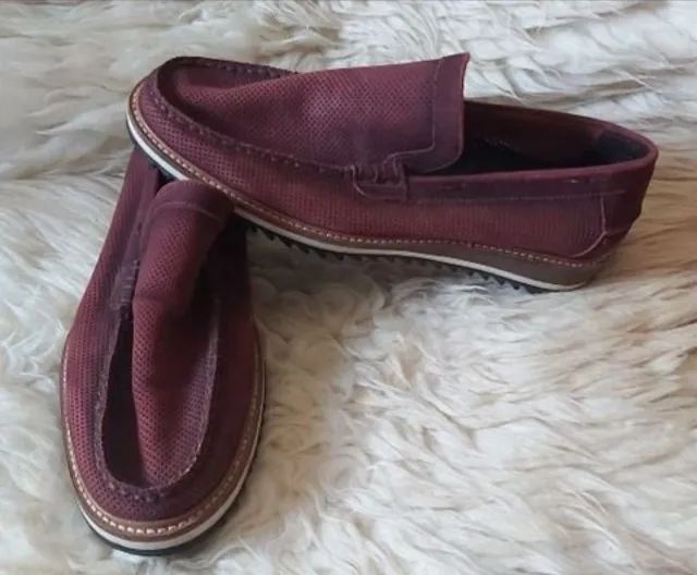 Sapato masculino de couro legítimo 39
