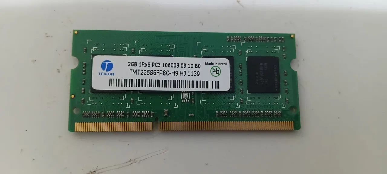 Memoria ddr3 2Gb 1333mhz notebook  - Foto 2
