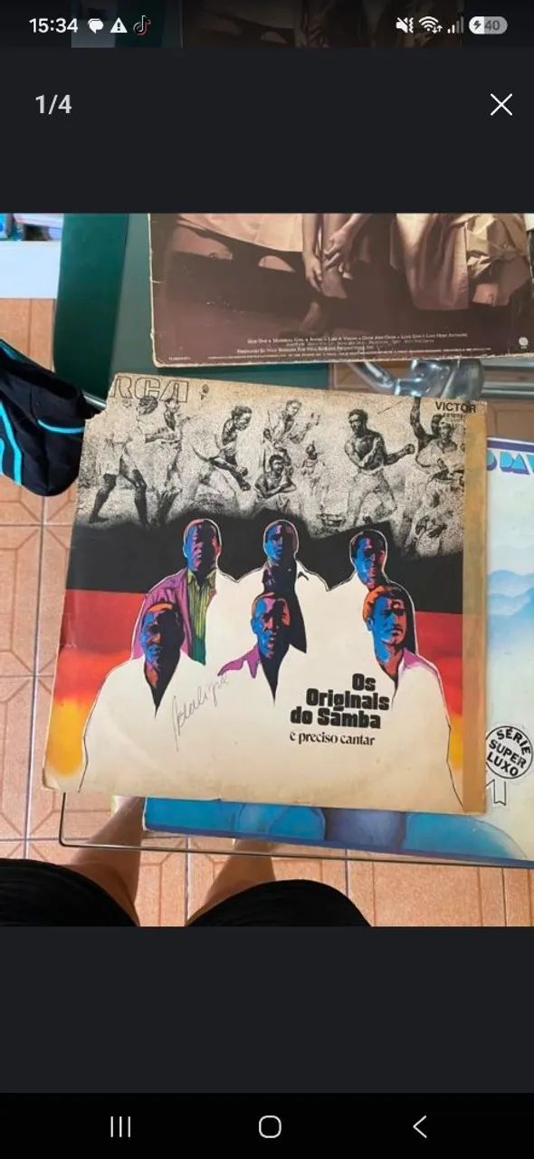 Discos de Vinil Cx com 63 titulos - Foto 3