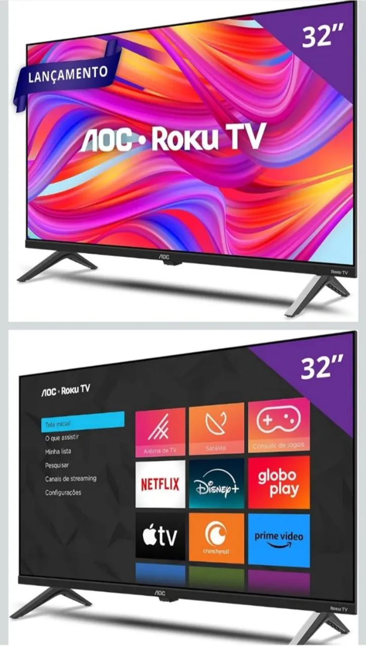 SMART TV 32 3 meses de uso 
