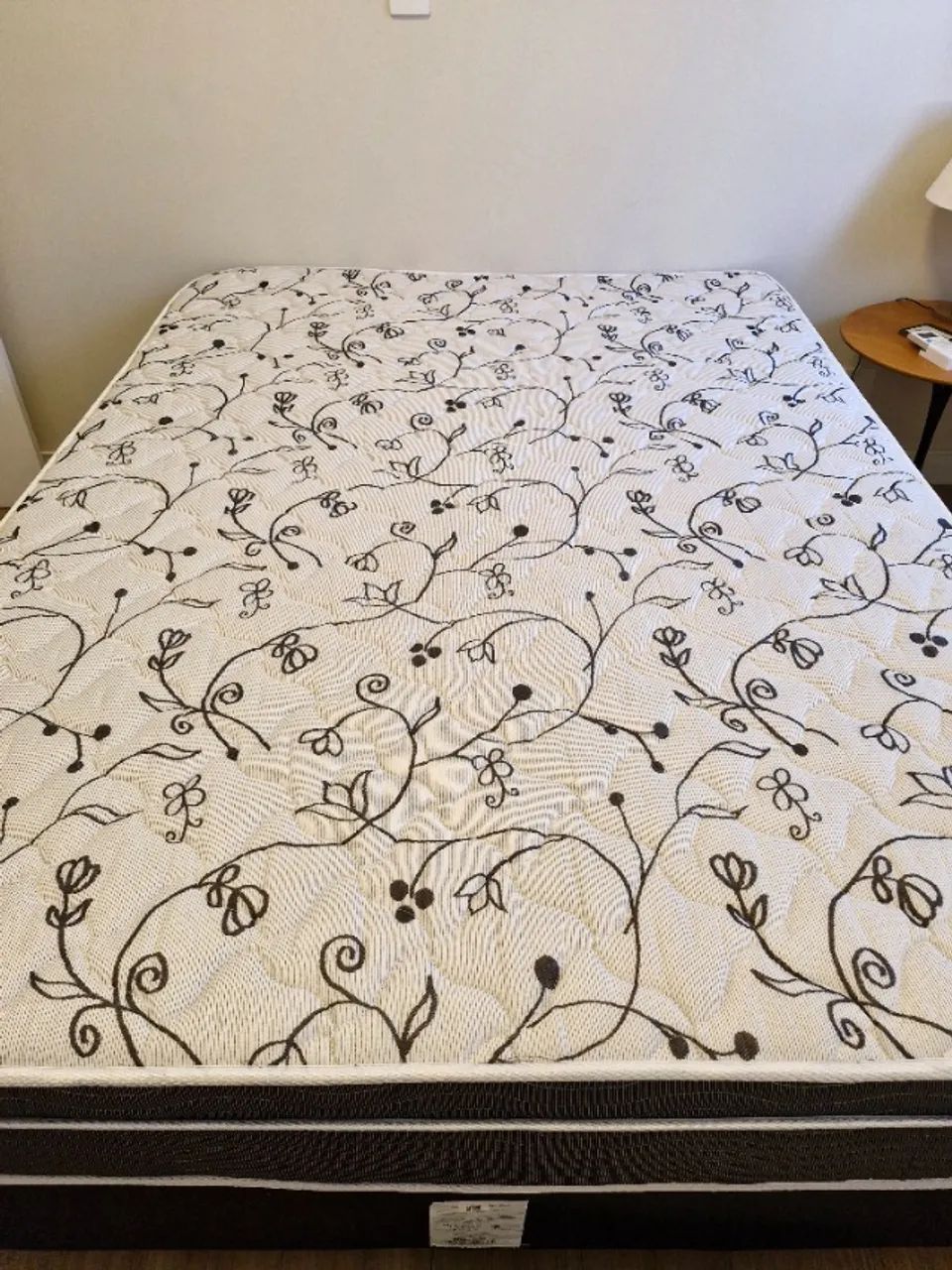 Cama BOX c/ Colchão Master Spring Molas Nanolastic Ortopillow Antiácaro - Foto 2
