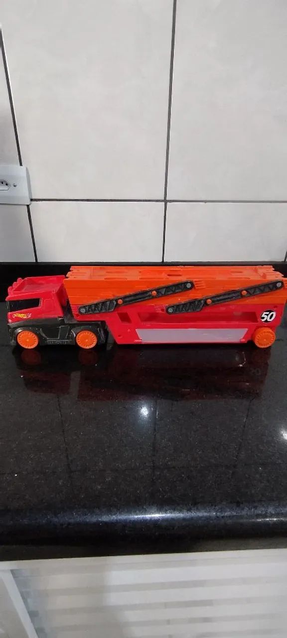 Caminhão porta carrinho hot Wheels