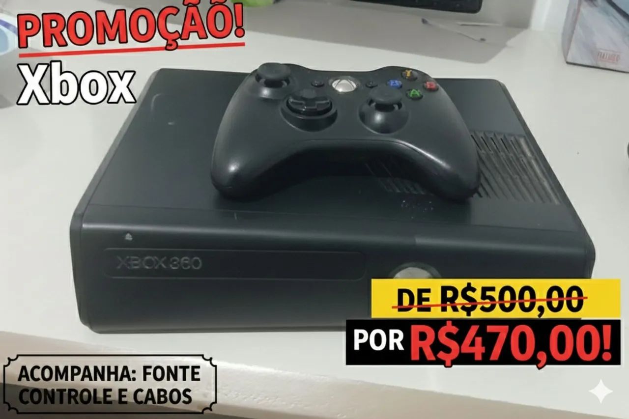 Xbox 360 Novo