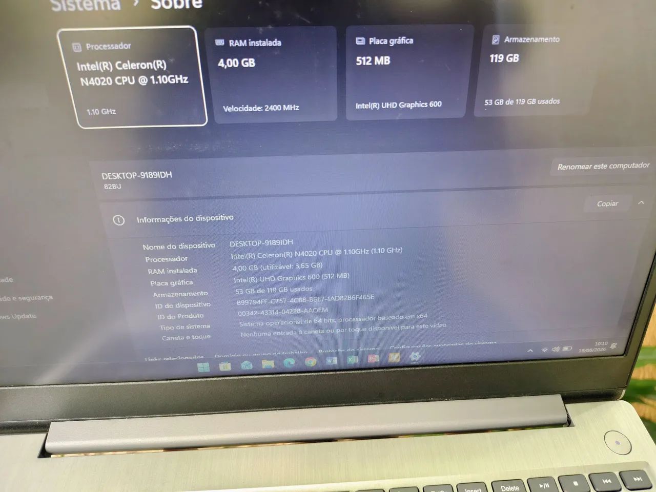 Notebook Lenovo - Foto 3