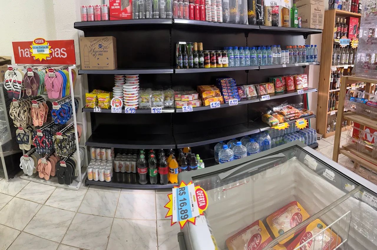 Gôndolas de parede e centro 11 metros  - Foto 5