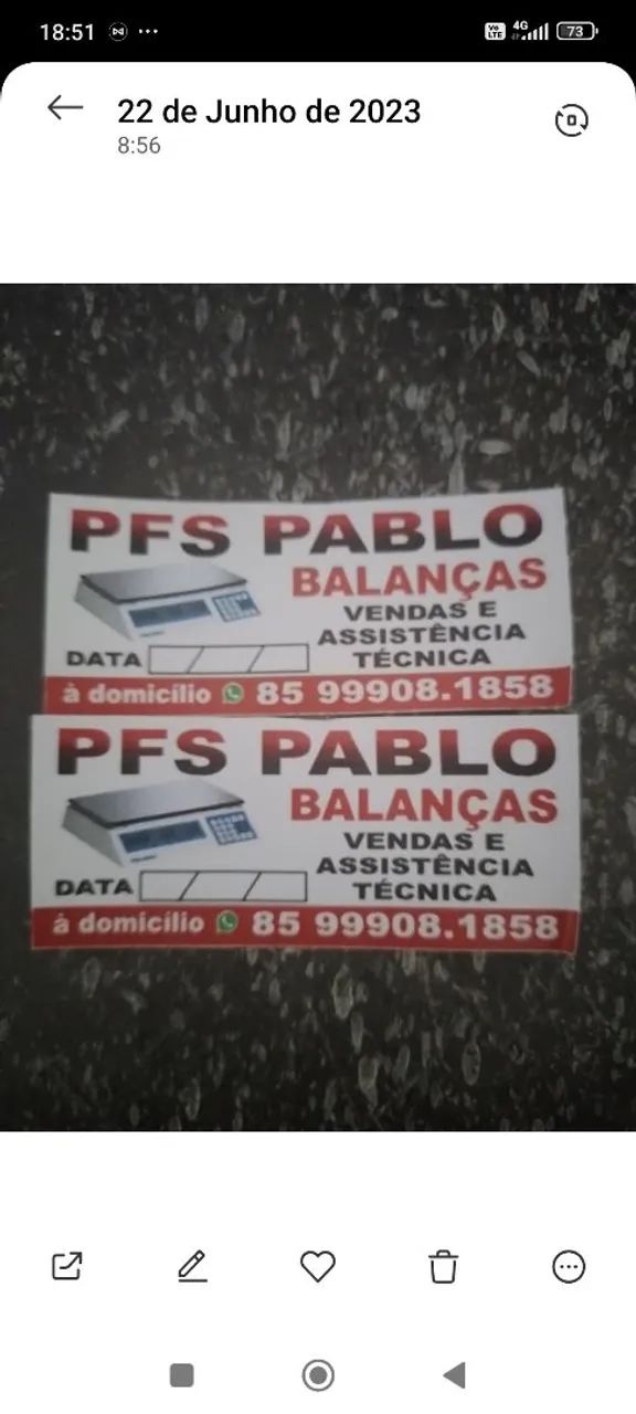 conserto e venda de balança 