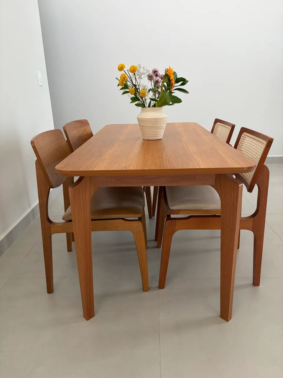 MESA DE JANTAR 1,60x 80 MDF - Foto 3