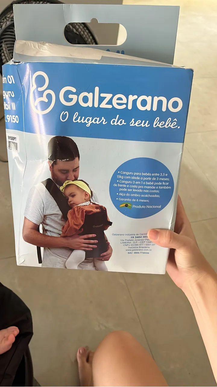 Canguru Galzerano preto