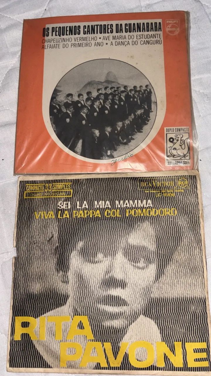 Kit 10 discos mini vinil clássicos  - Foto 3