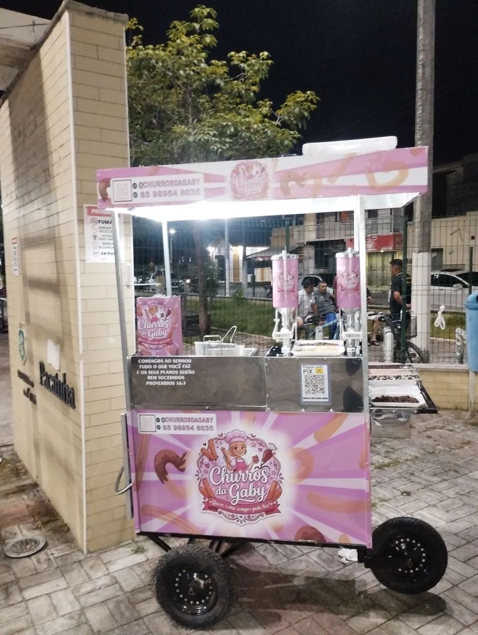 Vendo carinho de churros semi-novo  - Foto 3