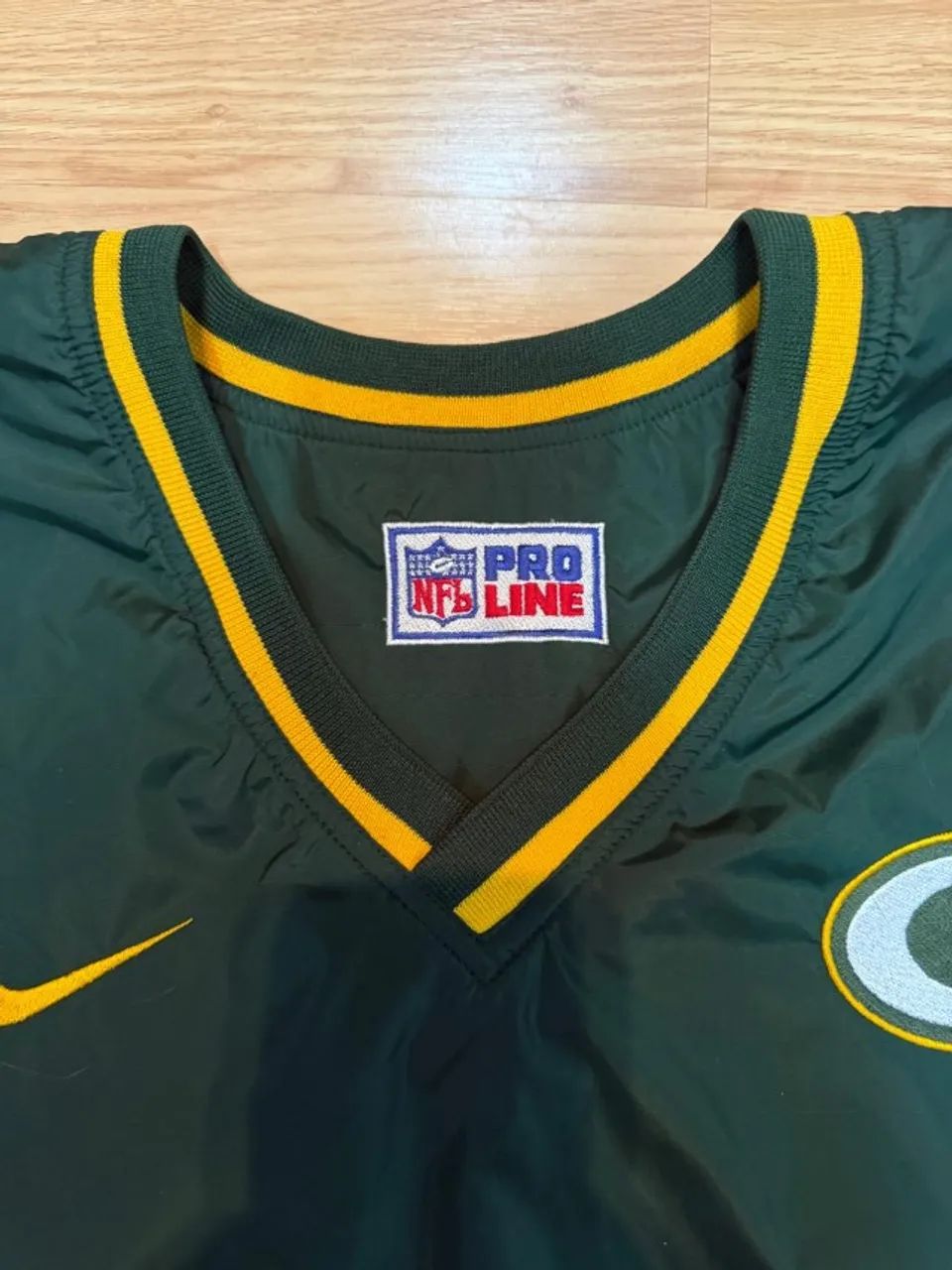 Jaqueta Nike NFL Pro Line - Green Bay Packers - Dupla Face - Tam