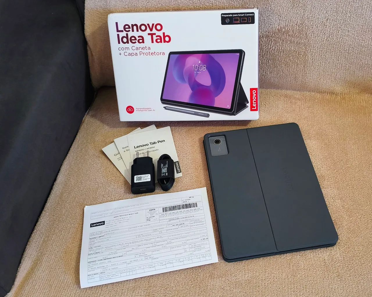 Tablet Lenovo 8GB 128GB + Caneta + Capa | Novo - Foto 2
