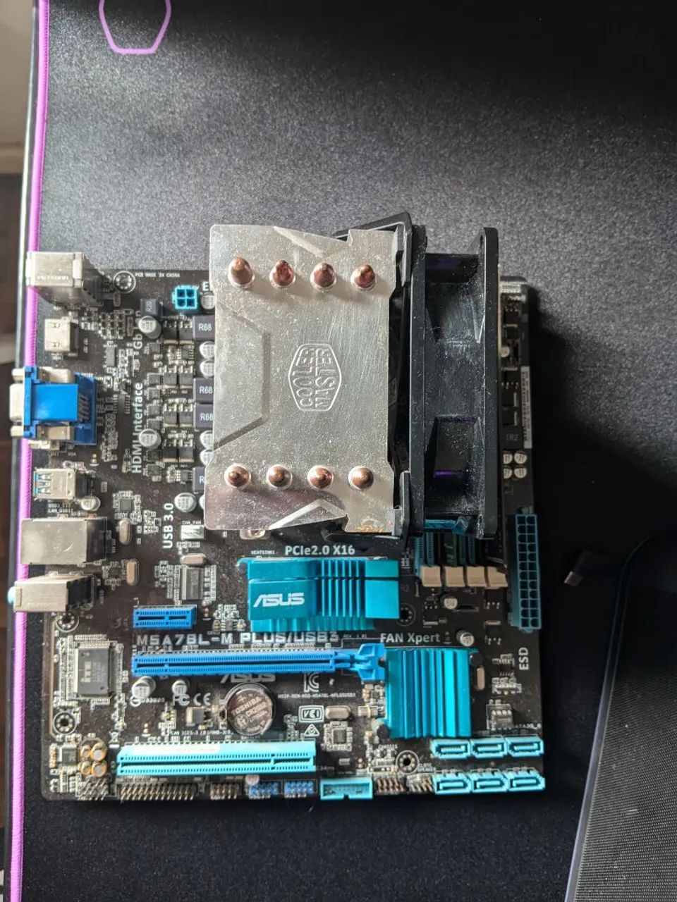 Placa mãe Asus + FX 6300 + 16gb de RAM  - Foto 2