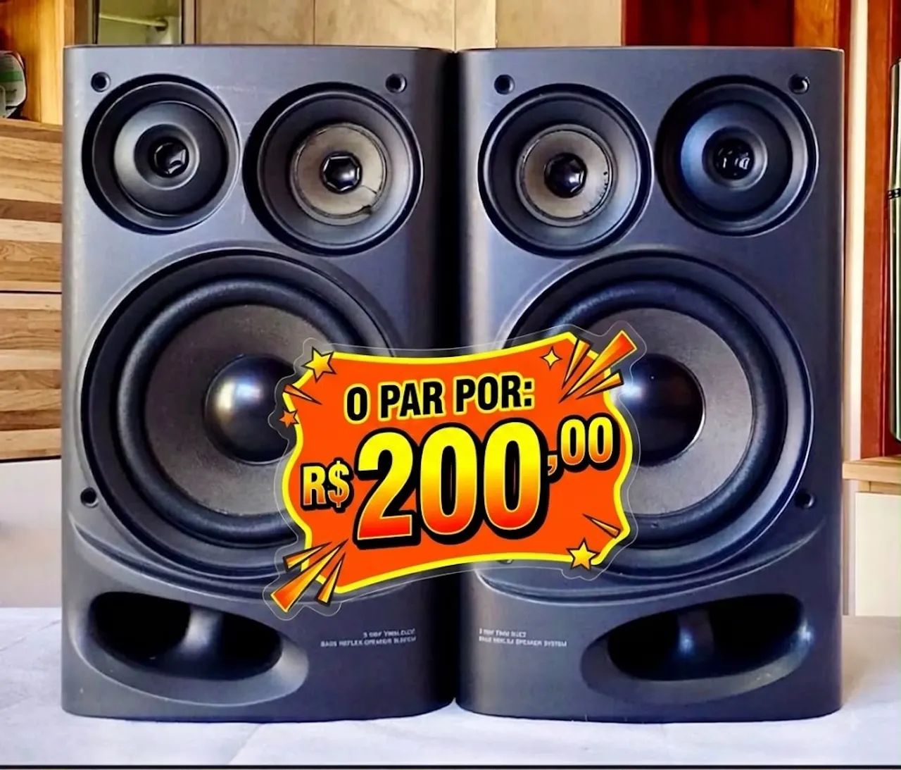 Par caixas Aiwa NSX 