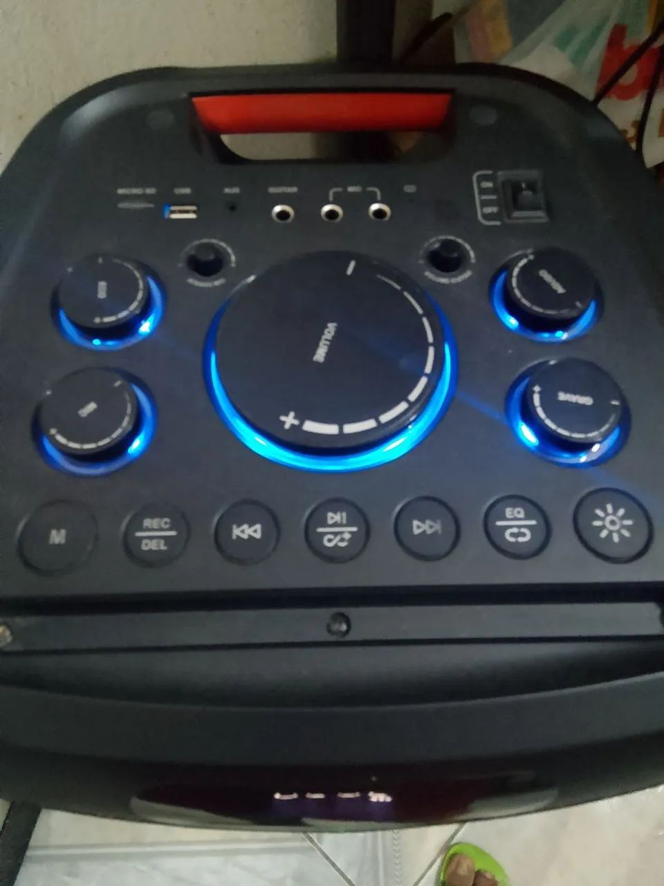 Caixa de som aiwa