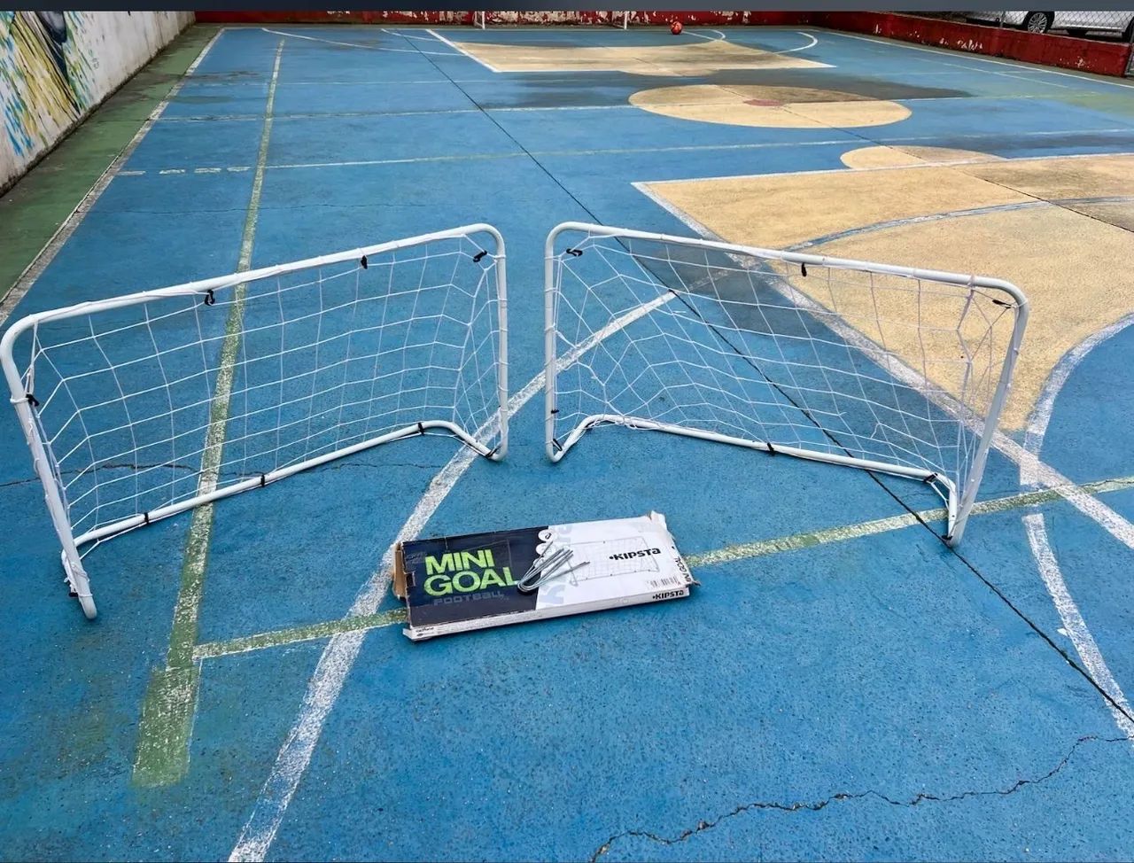 Kit de Mini goleiras Kipsta Decathlon - Foto 3