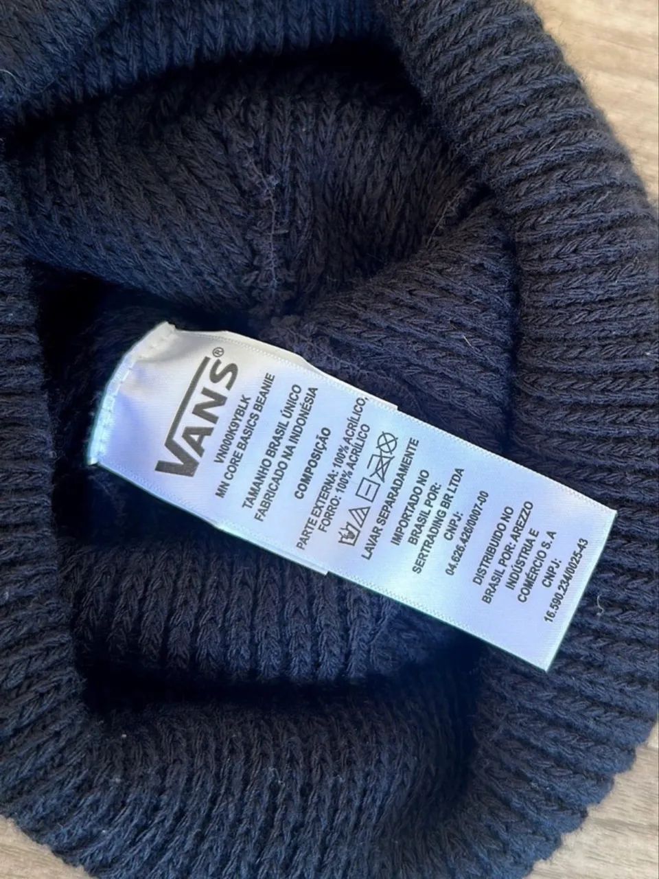 touca de frio vans preta  - Foto 3