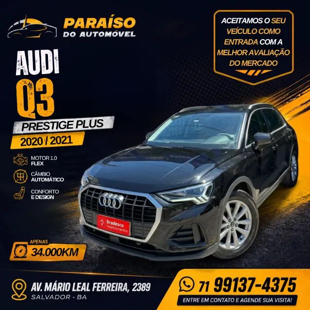 Audi Q3 1.4 TFSI FLEX PRESTIGE PLUS S TRONIC 2021