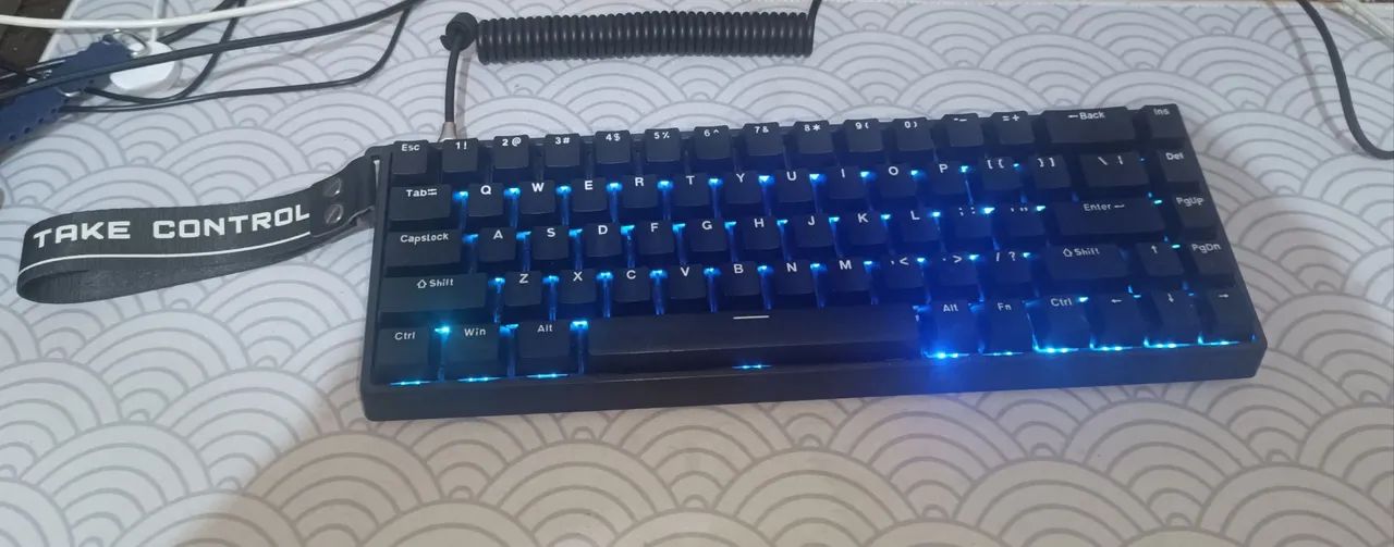 Teclado Mecânico Magnético Aula Win 68HE - Foto 3
