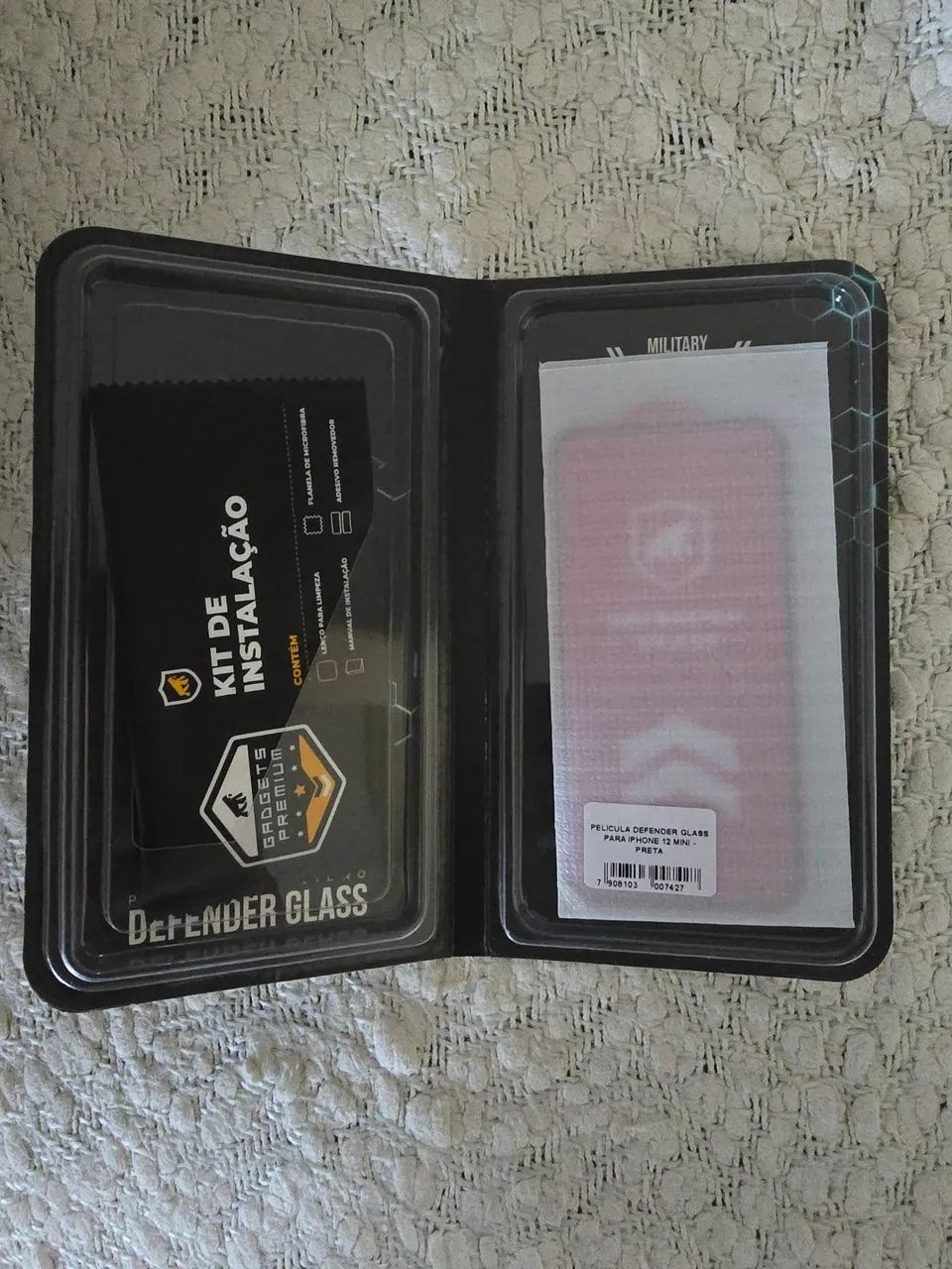 Película de vidro Defender Glass Gshield para iphone 12 mini - Foto 3