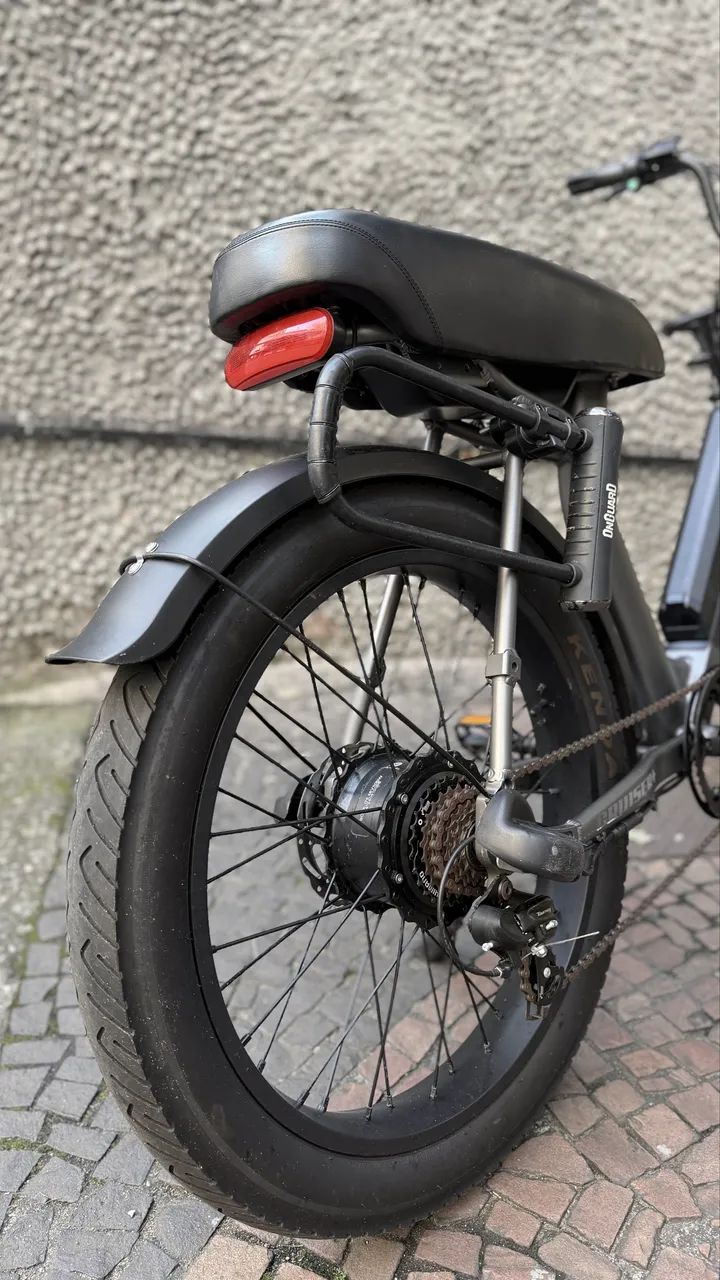 Bicicleta elétrica LEV Cruiser Plus Cinza - Foto 3
