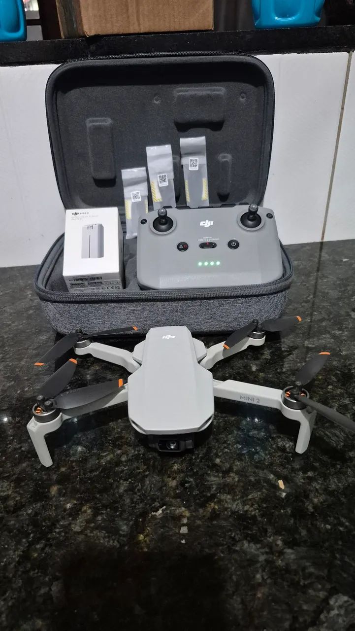 Drone DJi mini 2 com bateria NOVA