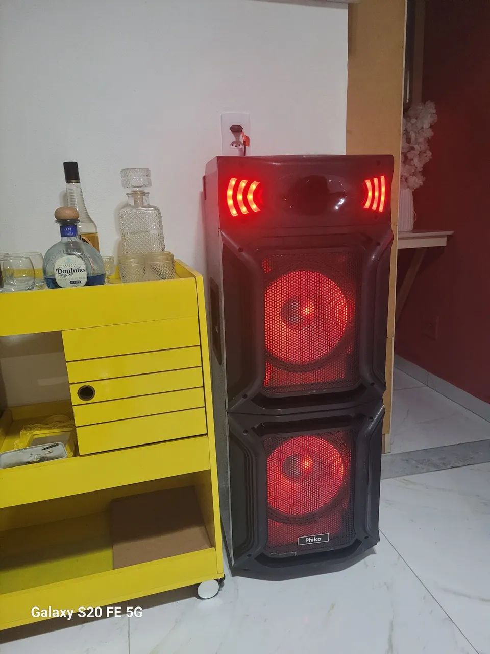 Caixa de som philco pcx1500w muito nova  - Foto 4