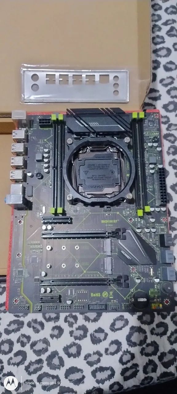 Placa mãe machinist mr9a com defeito  - Foto 3