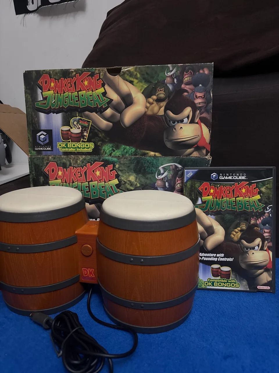 Bongos Game Cube na caixa - Foto 2