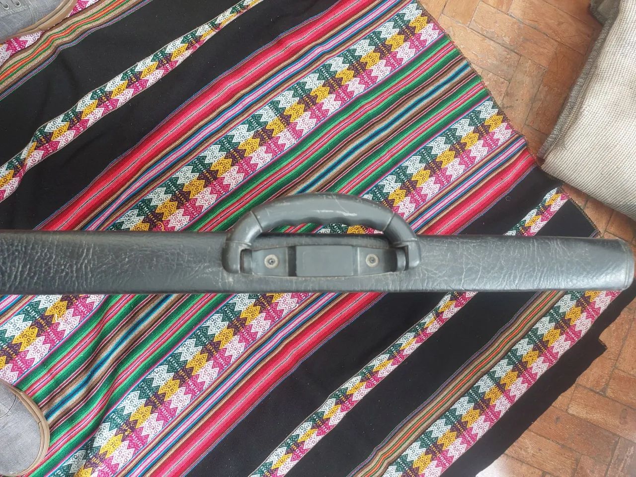 pasta s desenhos tamanho A3 em couro em perfeito estado.  - Foto 2