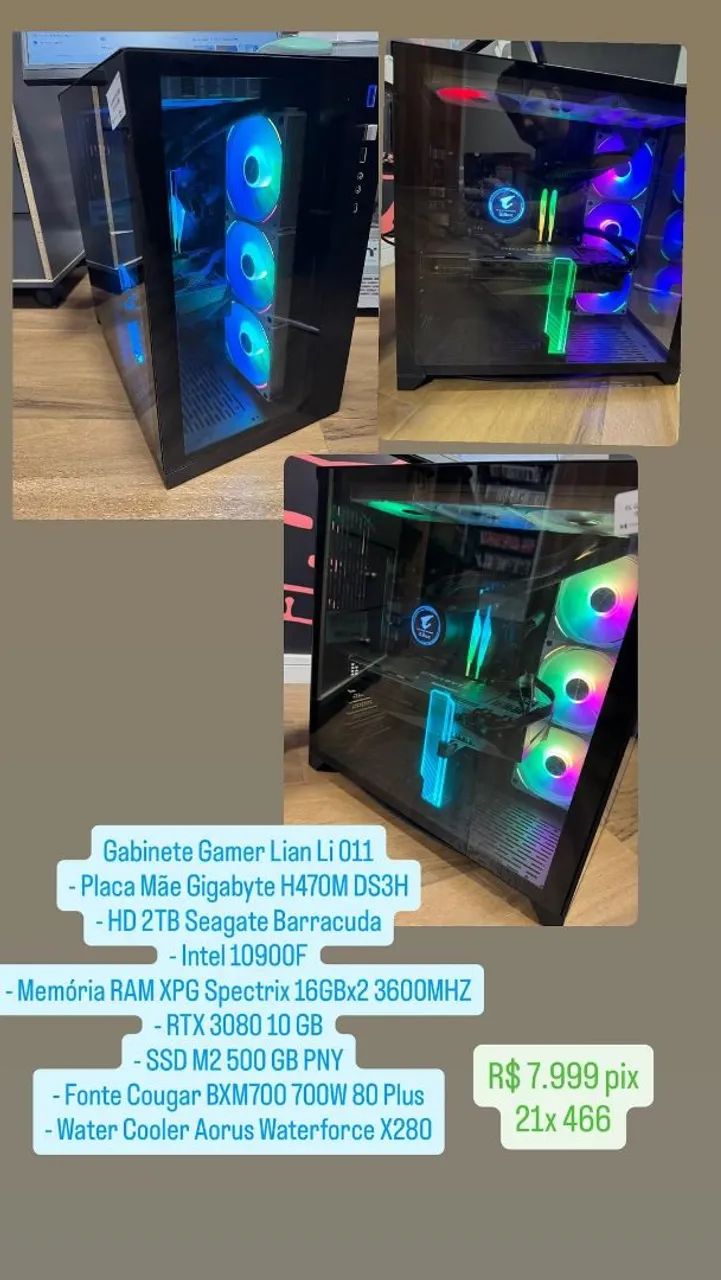 Pc gamer top de linha
