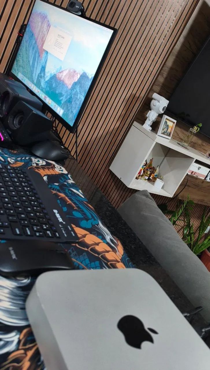 Mac Mini Late | Intel Core i5 | SSD Kingston 480GB | 6GB RAM | Teclado e Mouse Bluetooth - Foto 5