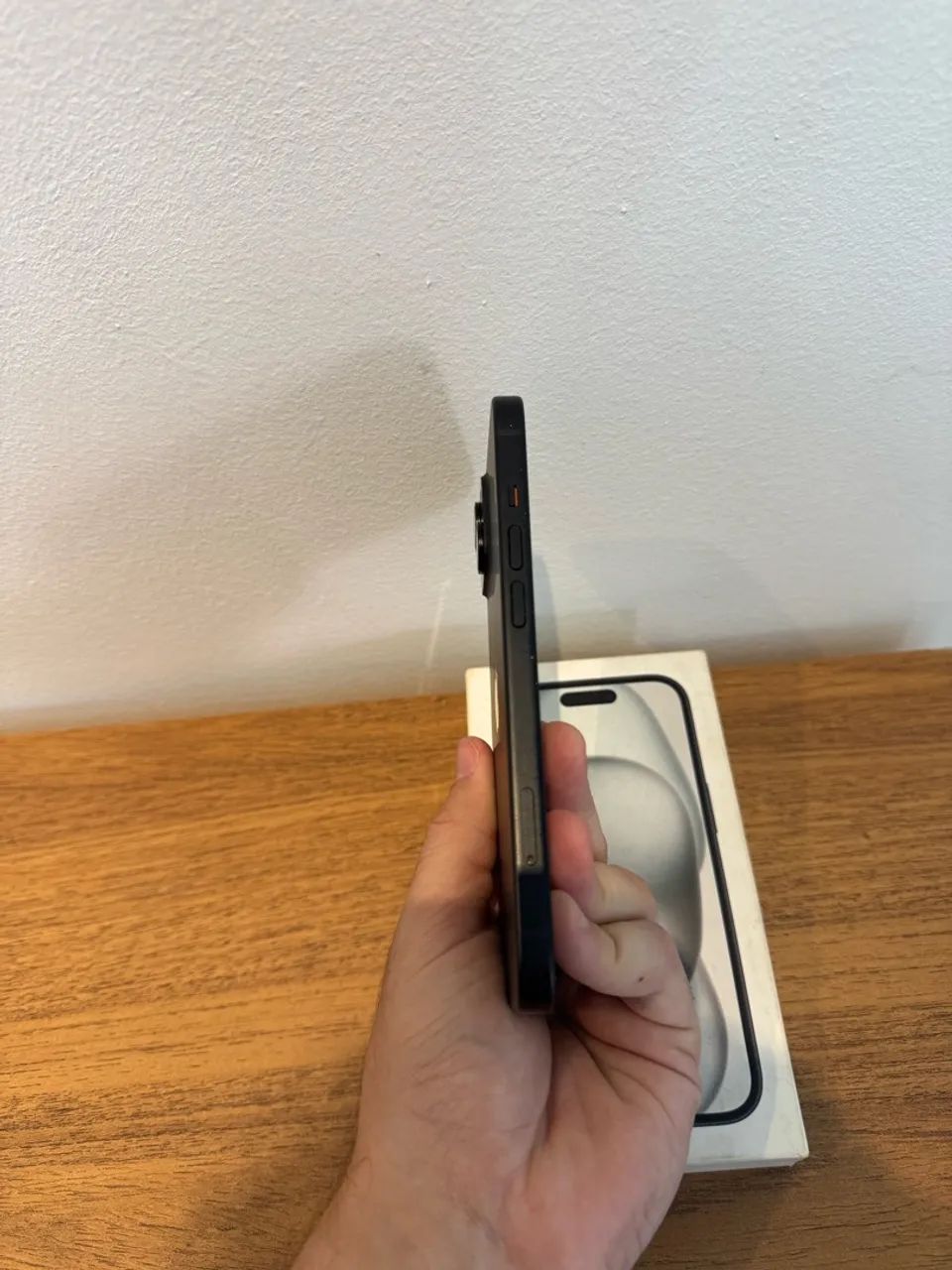 iphone 15 com caixa e nota fiscal  - Foto 4