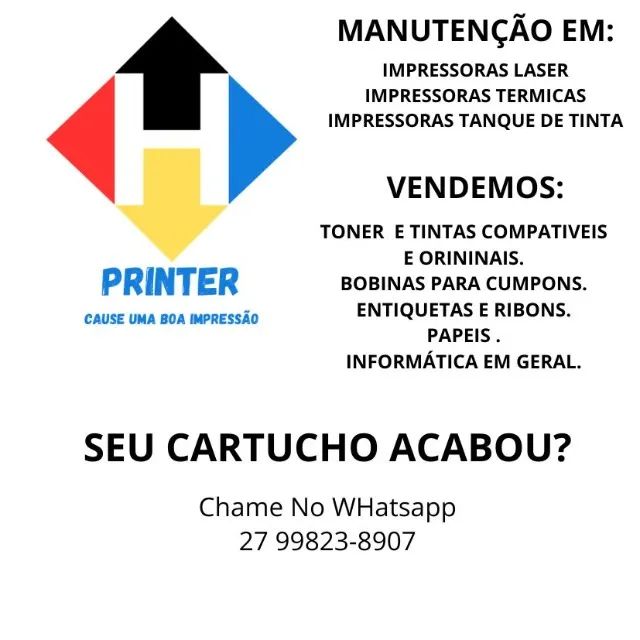 MANUTENÇÃO EM IMPRESSORAS EPSON, HP E CANON - Foto 2