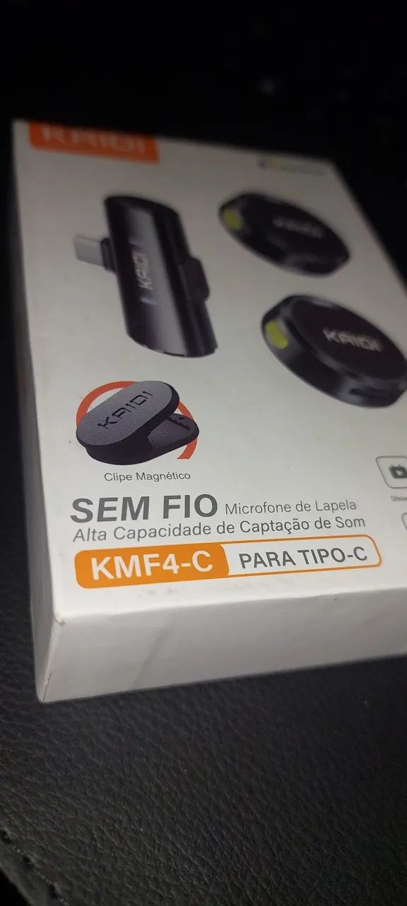 Microfone sem fio - Kridi  - Foto 4