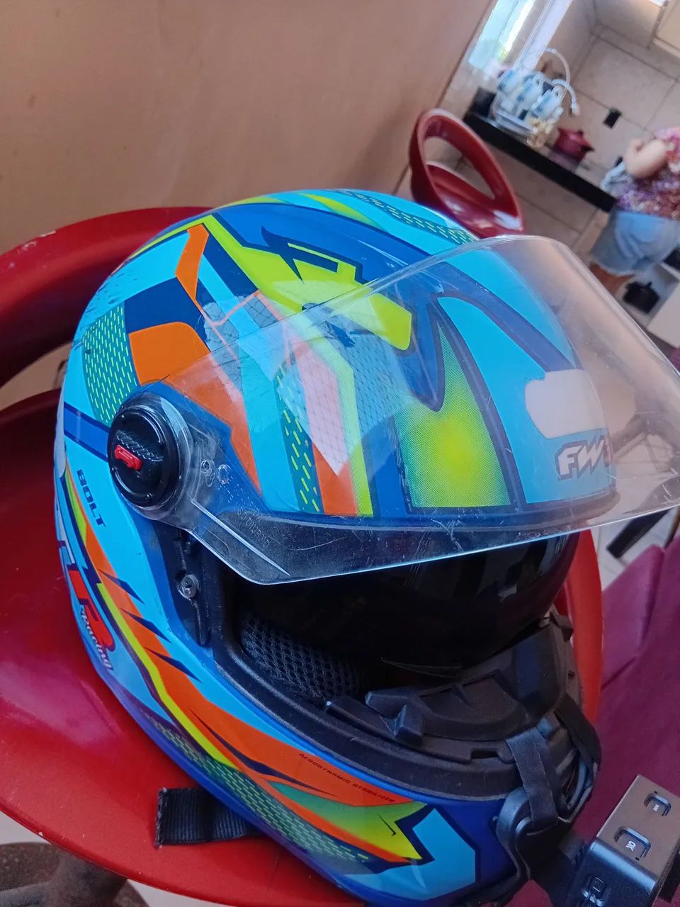 Capacete fw3 - Foto 2