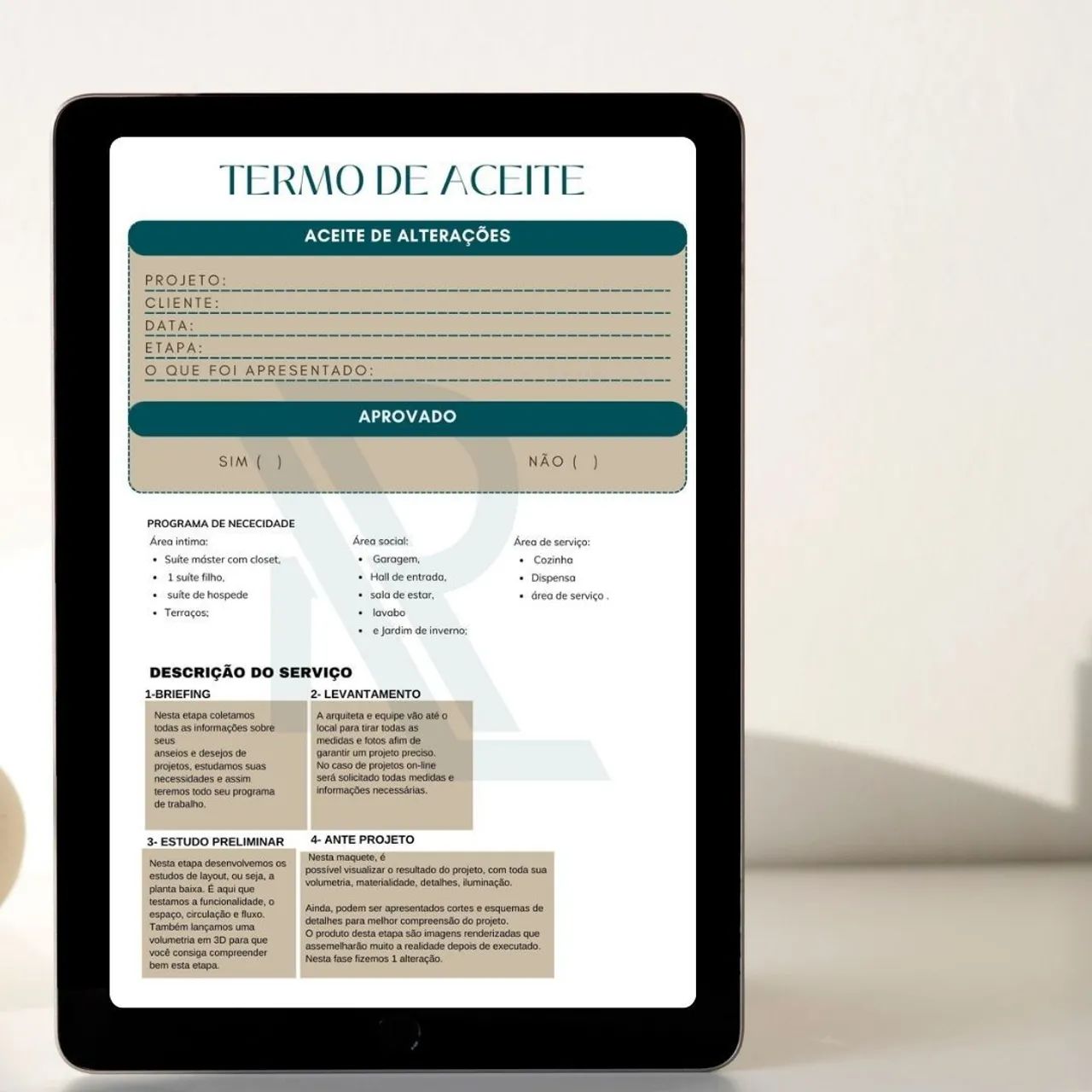 DOCUMENTOS DE GESTÃO PARA ARQUITETO - Foto 4