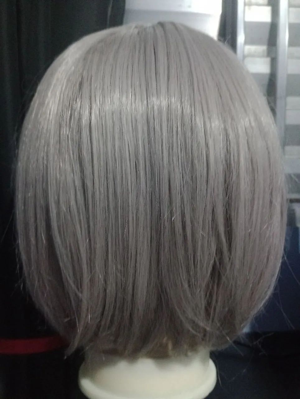Peruca Cinza para cosplay  - Foto 3