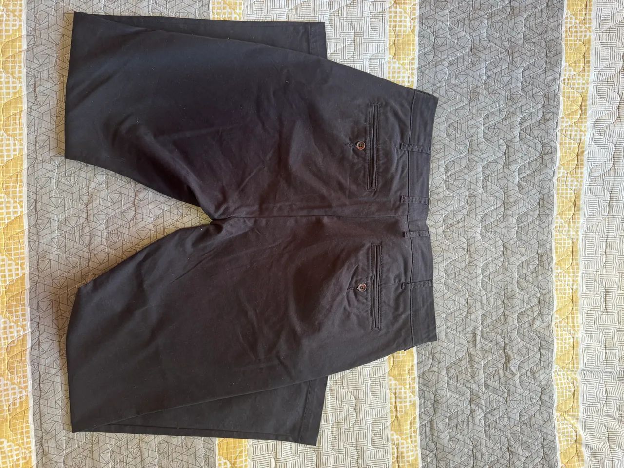 Calça Sarja Preta 46 - Foto 2