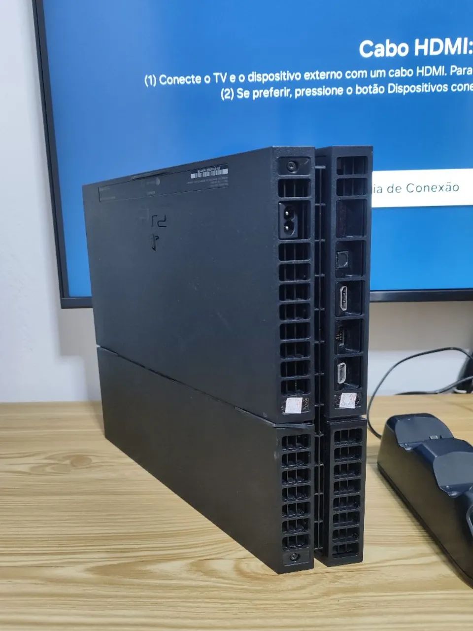 PS4 Desbloquead0 + 2 controles e jogos - Aceito envio  - Foto 5