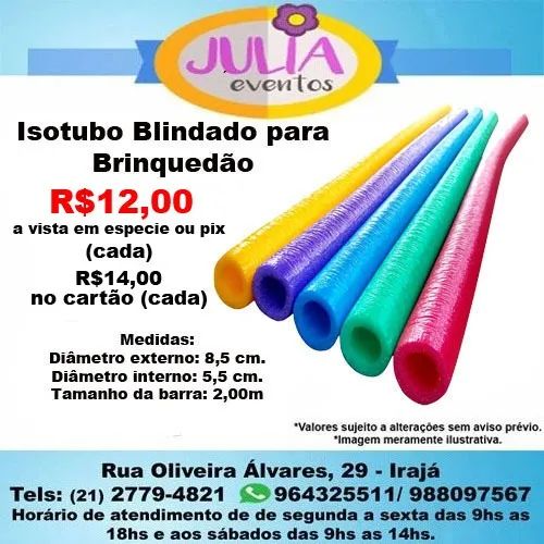 Isotubo Protectub para Kiddie Play Brinquedão 