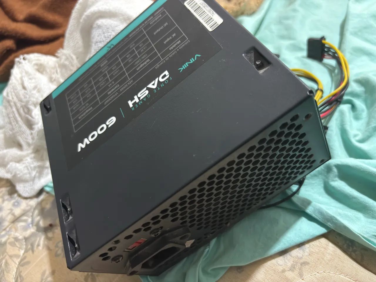 Fonte Vinik Dash 600W V3 - R$100 - SEM CAIXA - Foto 2