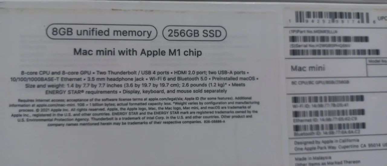 MINI MAC COM TECLADO ORIGINAL  - Foto 3